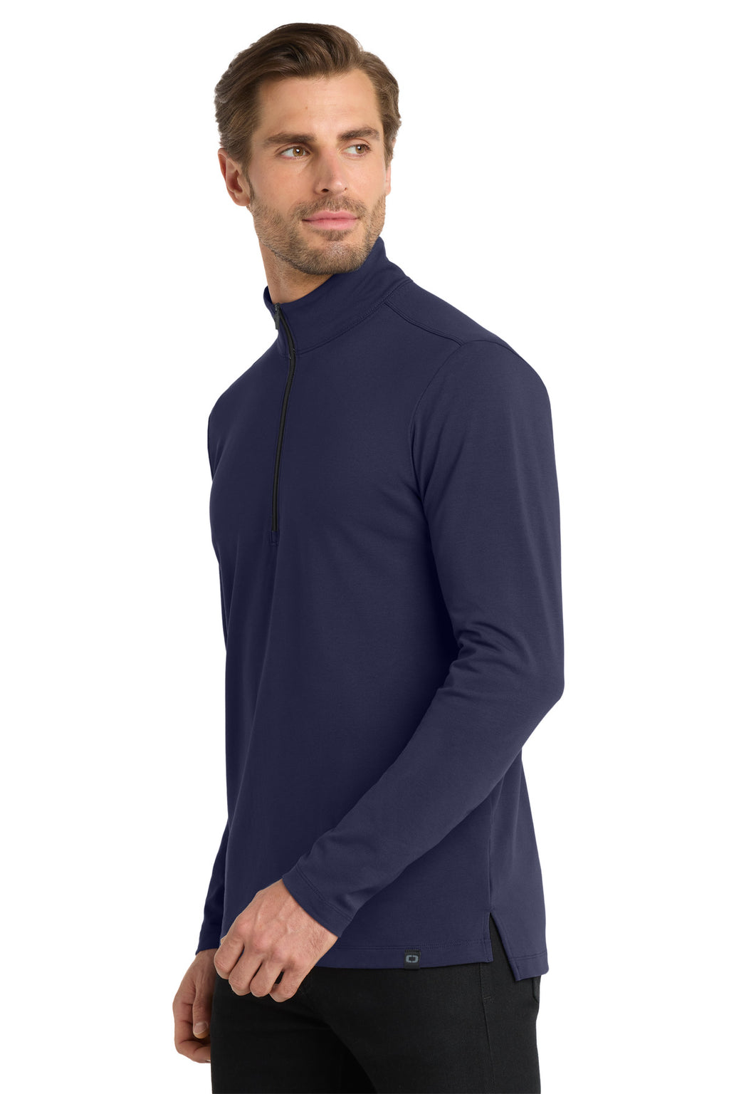OGIO Limit 1/4-Zip. OG139 - Navy - side