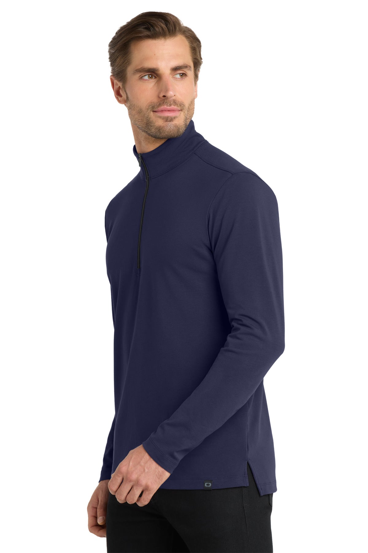 OGIO Limit 1/4-Zip. OG139 - Navy - side