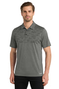 DISCONTINUED OGIO Gravitate Polo. OG140 - Dark Heather Grey - front