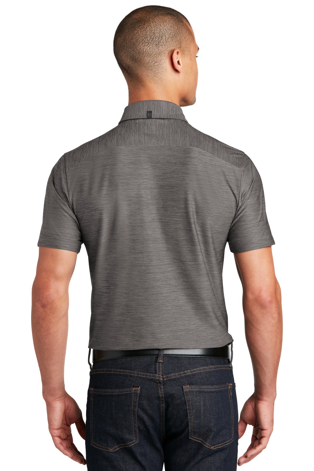 OGIO Slate Polo. OG143 - Gear Grey - back