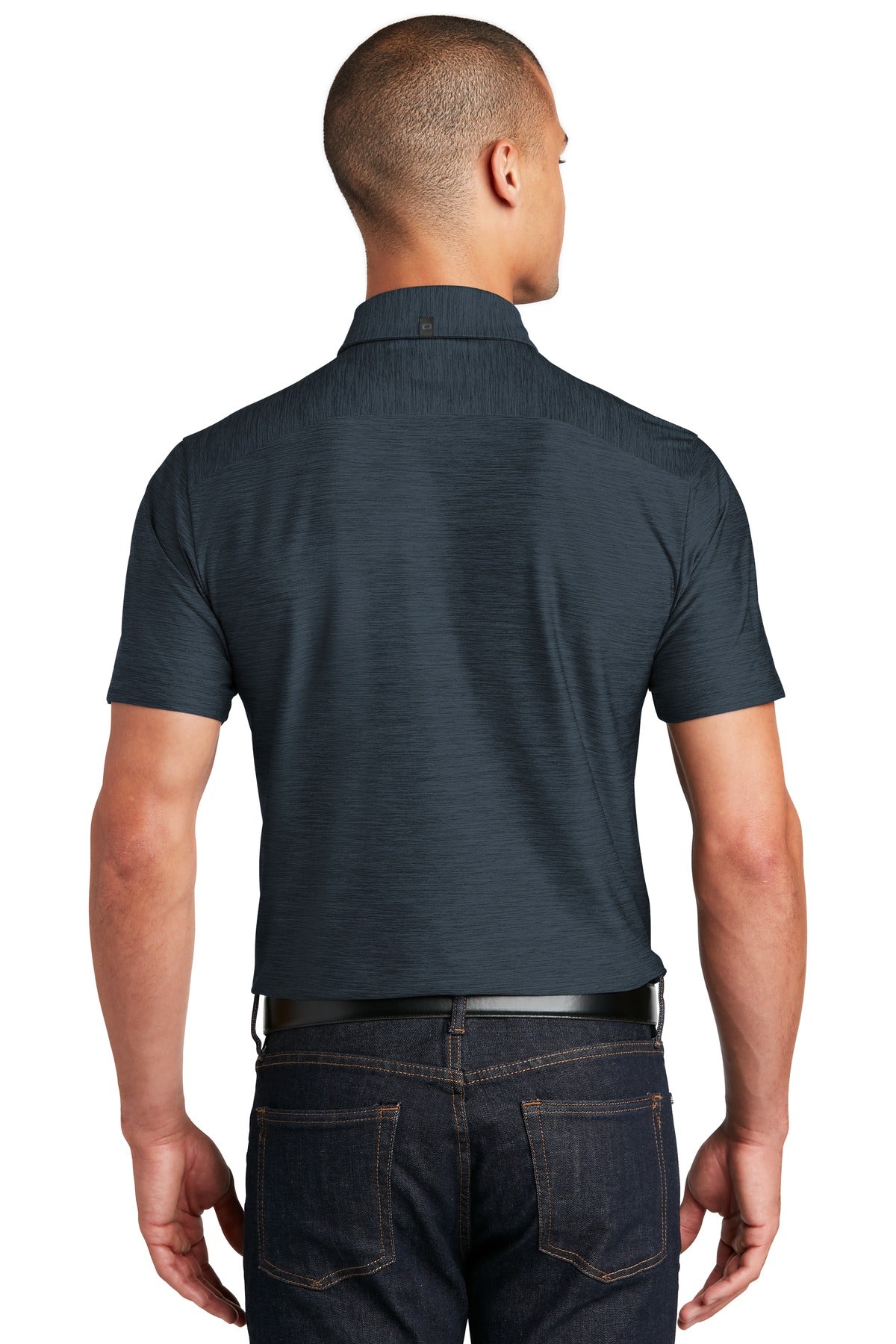 OGIO Slate Polo. OG143 - Navy - back