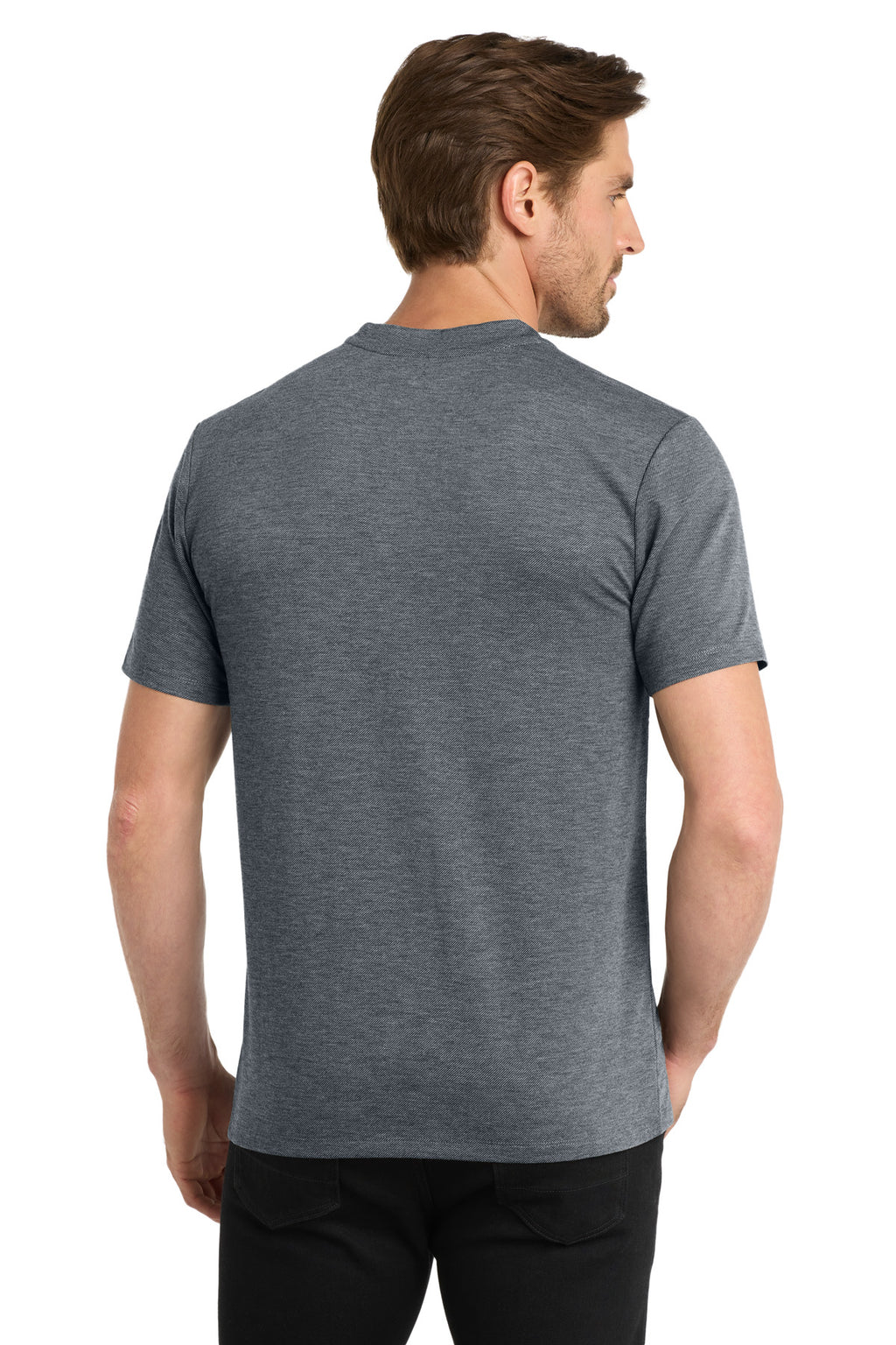 DISCONTINUED OGIO Evolution Henley OG148 - River Blue Navy - back