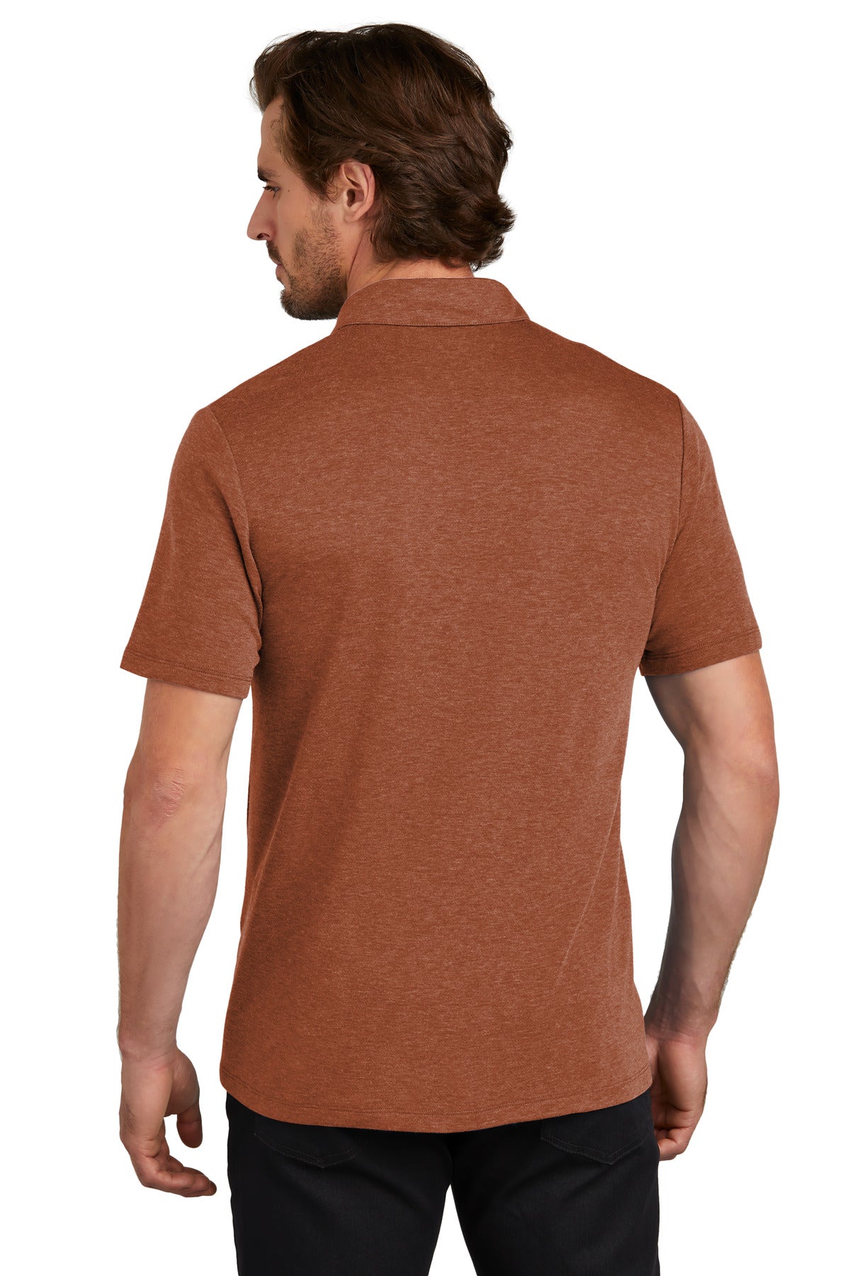 OGIO Command Polo OG150 - Deep Rust - back