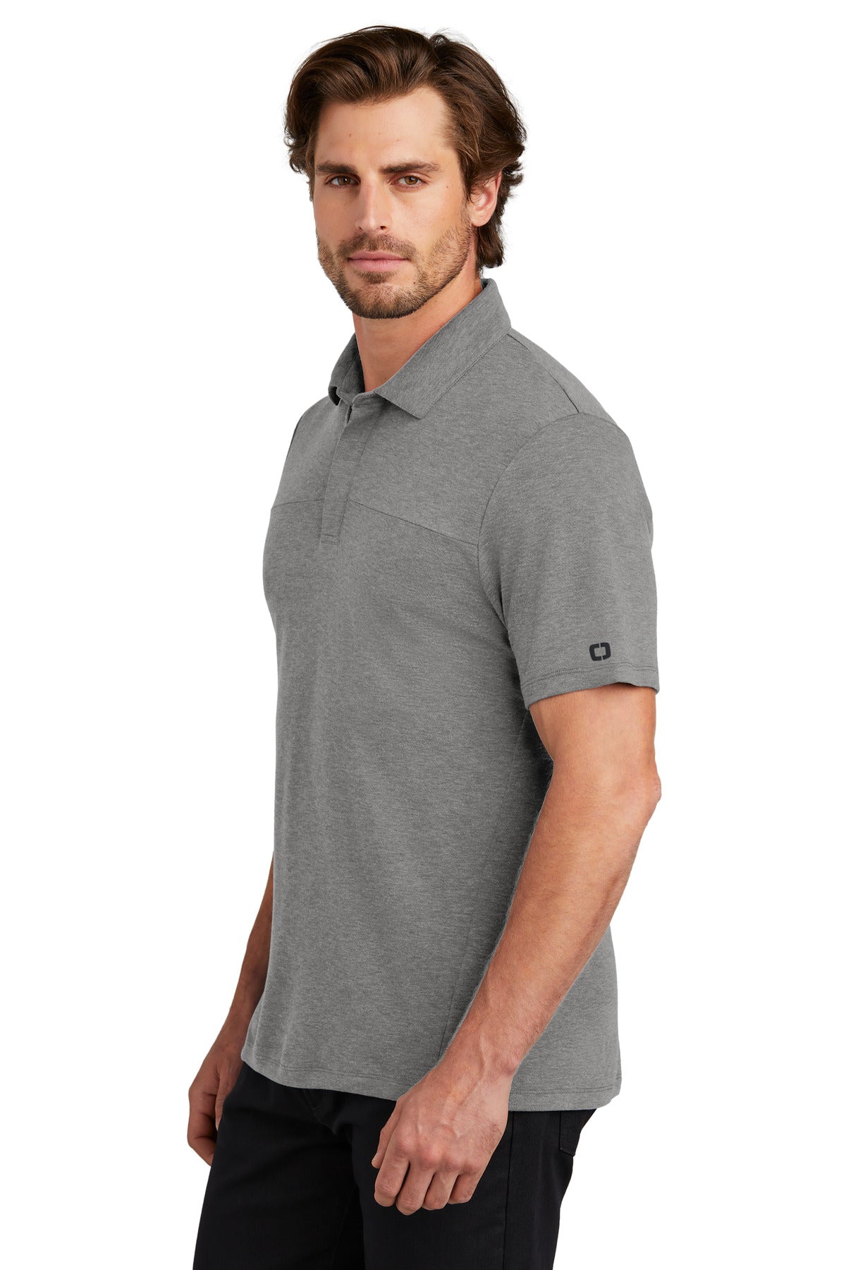 OGIO Command Polo OG150 - Gear Grey - side