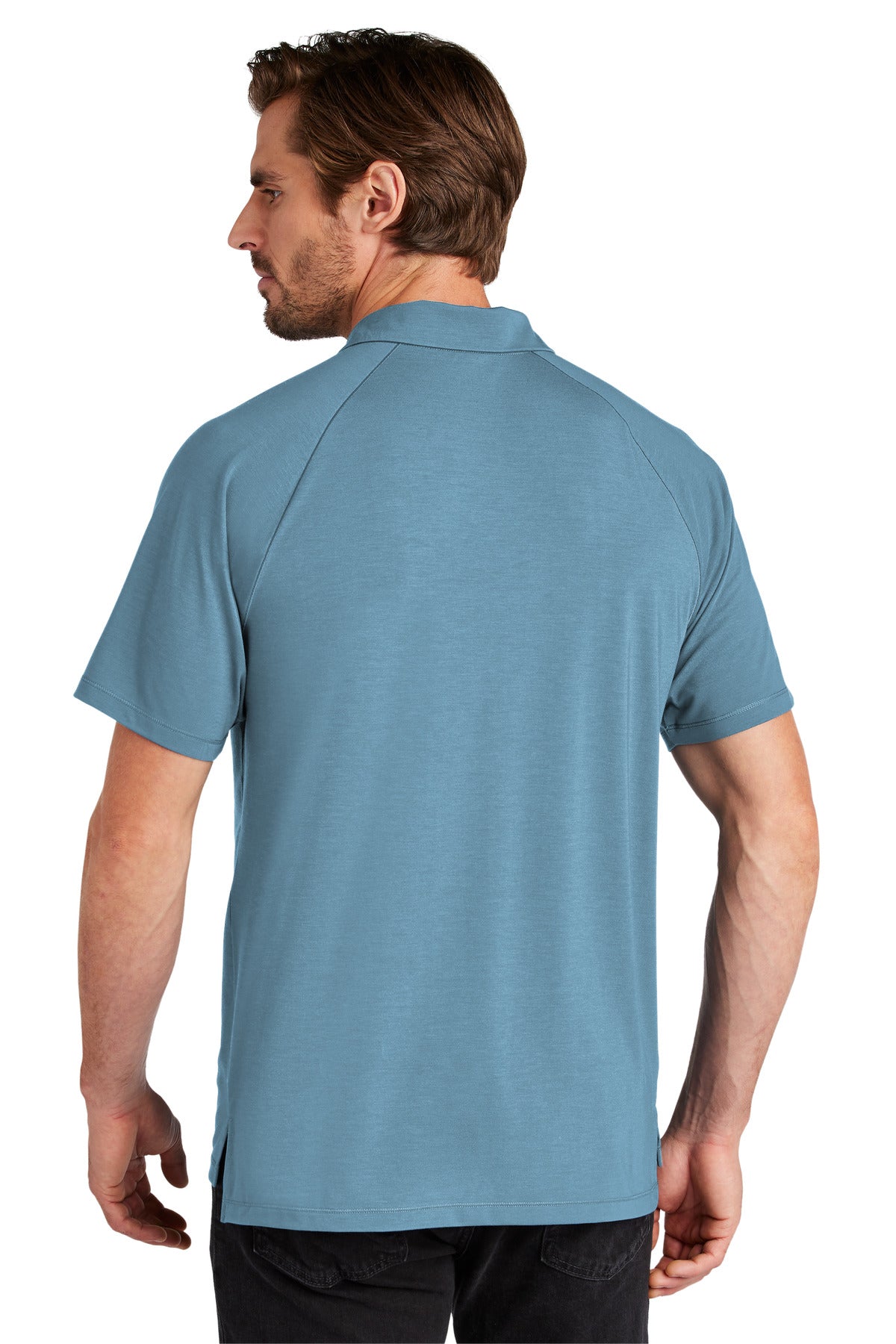 OGIO Motion Polo OG152 - Blue Mist - back