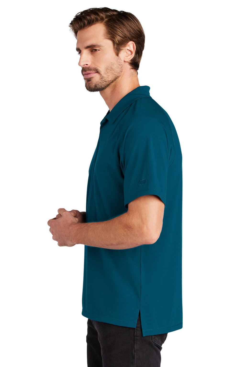 OGIO Motion Polo OG152 - Spar Blue - side