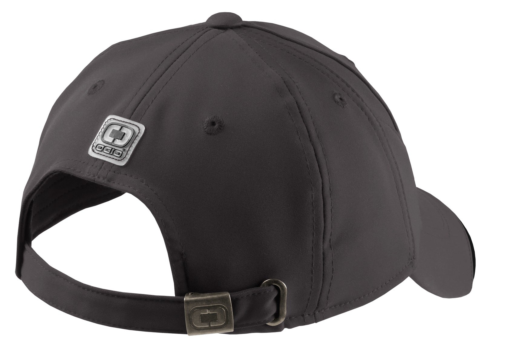 DISCONTINUED OGIO - X-Over Cap. OG600 - Diesel Grey/ Blacktop - back