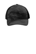 OGIO Fusion Trucker Cap OG603 - Black Camo - front