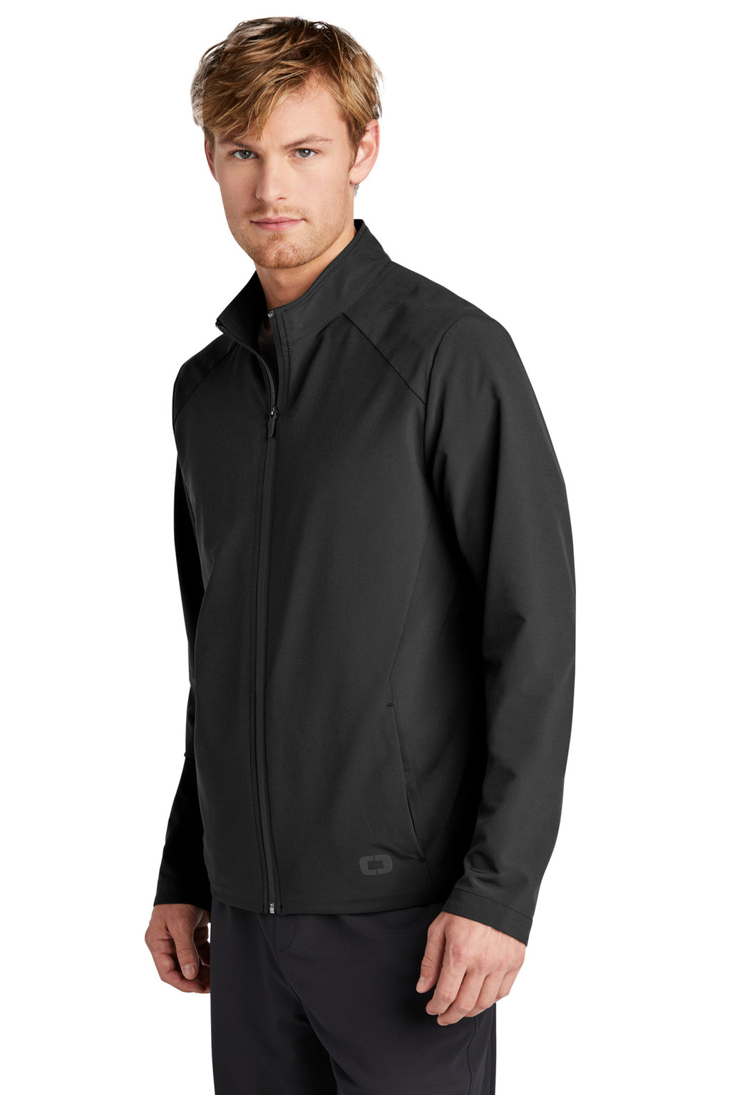 OGIO Connection Full-Zip OG706 - Blacktop - three_q