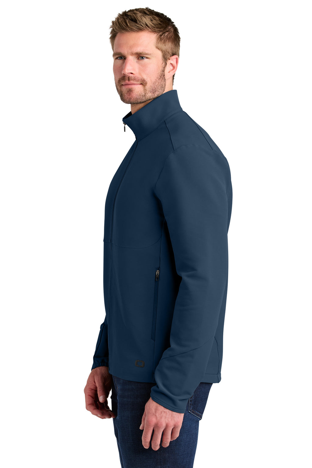 OGIO Kinetic Soft Shell OG740 - River Blue Navy - side