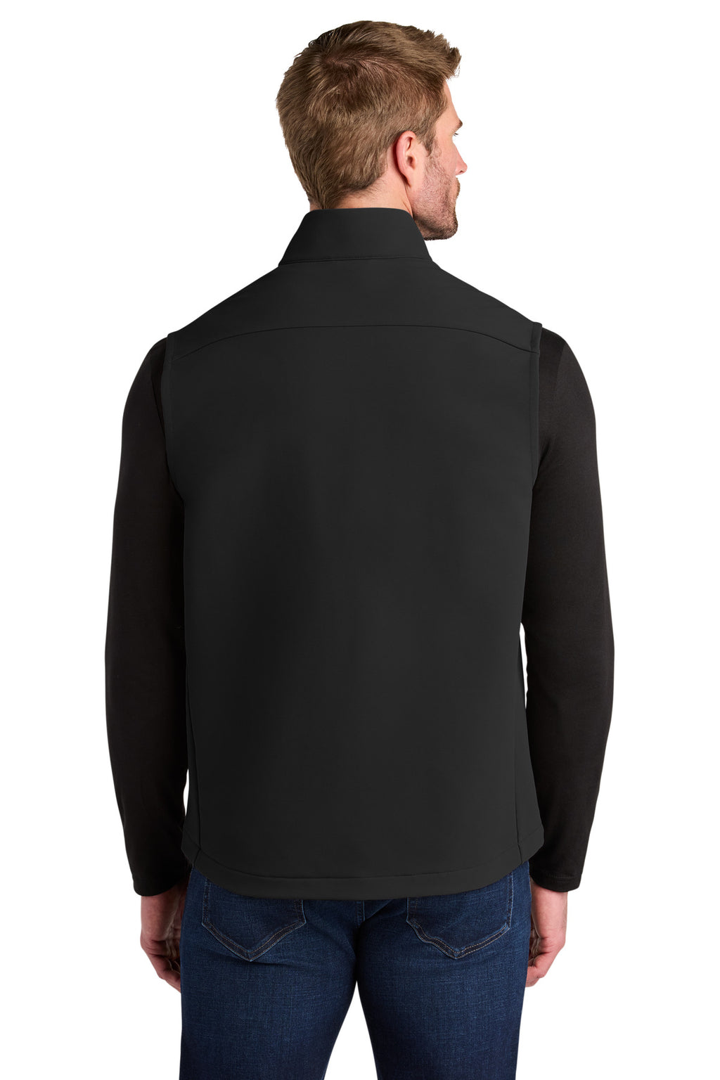 OGIO Kinetic Soft Shell Vest OG741 - Blacktop - back
