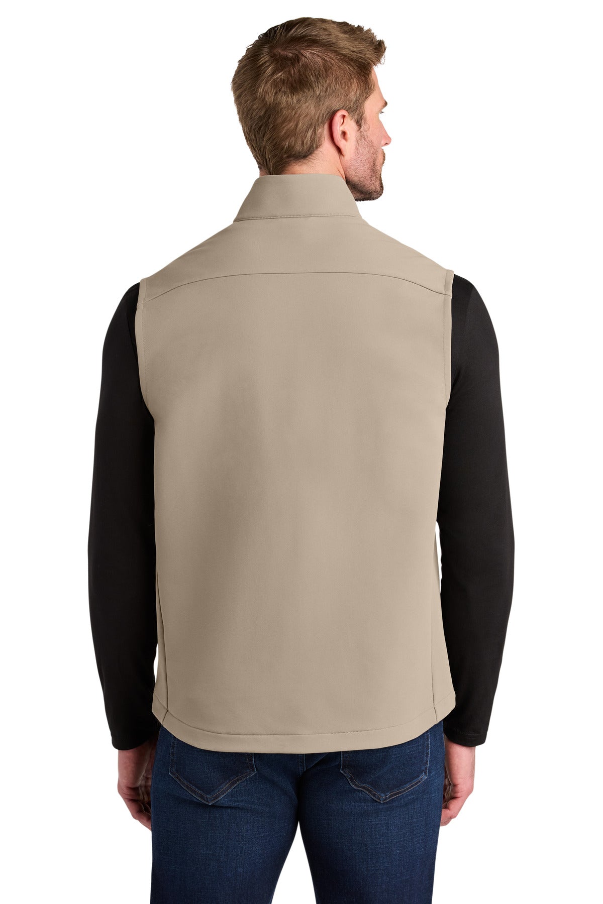 OGIO Kinetic Soft Shell Vest OG741 - Sahara - back