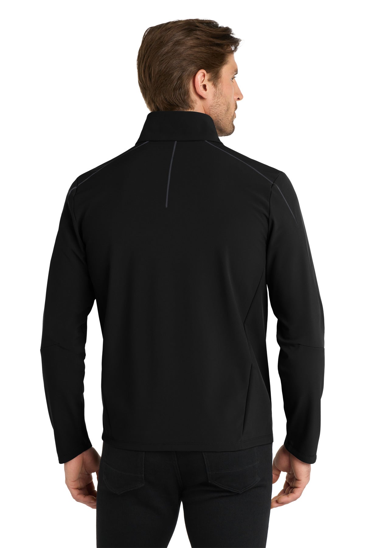 OGIO Commuter Full-Zip Soft Shell OG755 - Blacktop - back