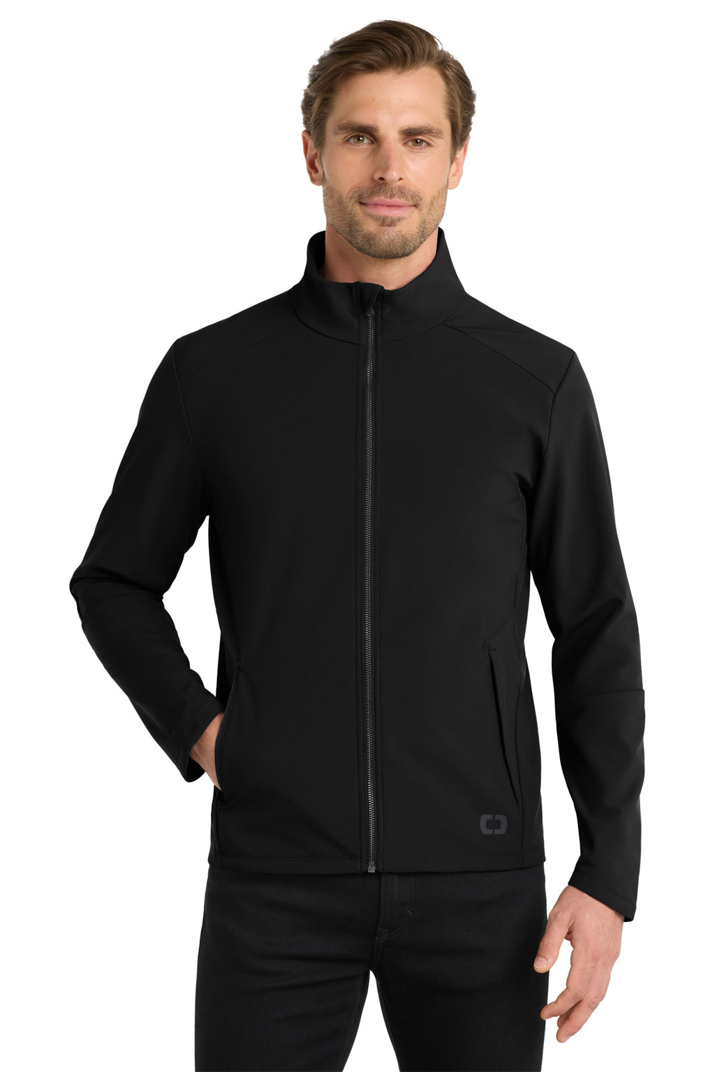 OGIO Commuter Full-Zip Soft Shell OG755 - Blacktop - front