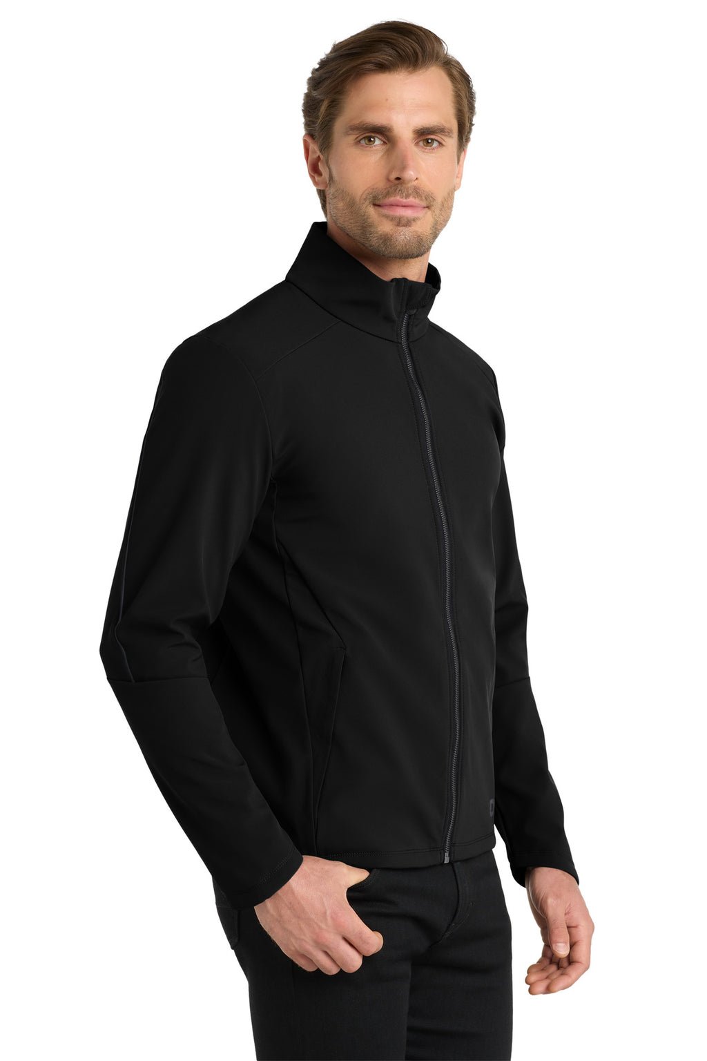 OGIO Commuter Full-Zip Soft Shell OG755 - Blacktop - side