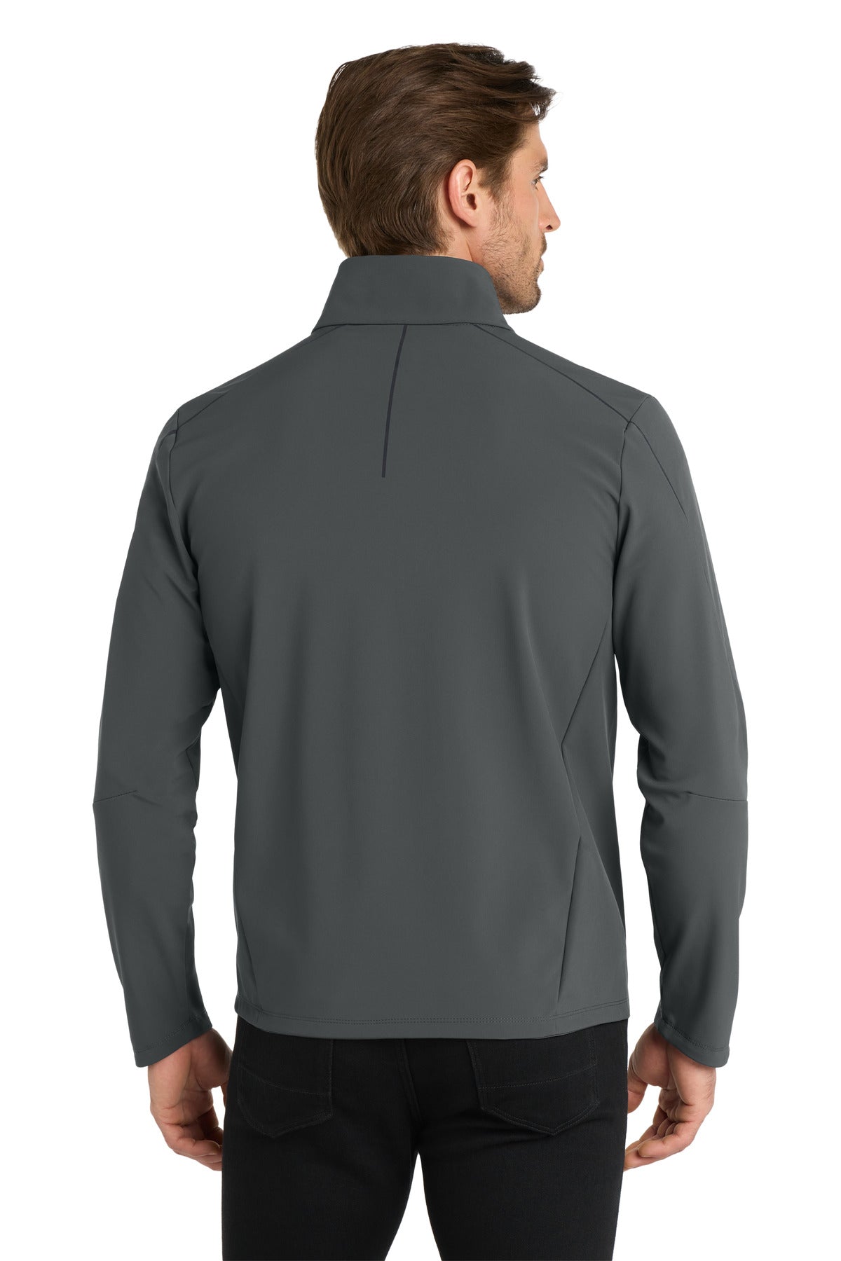 OGIO Commuter Full-Zip Soft Shell OG755 - Diesel Grey - back