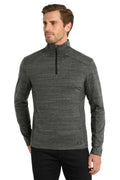 OGIO Flux 1/4-Zip OG823 - Tarmac Grey Heather - front