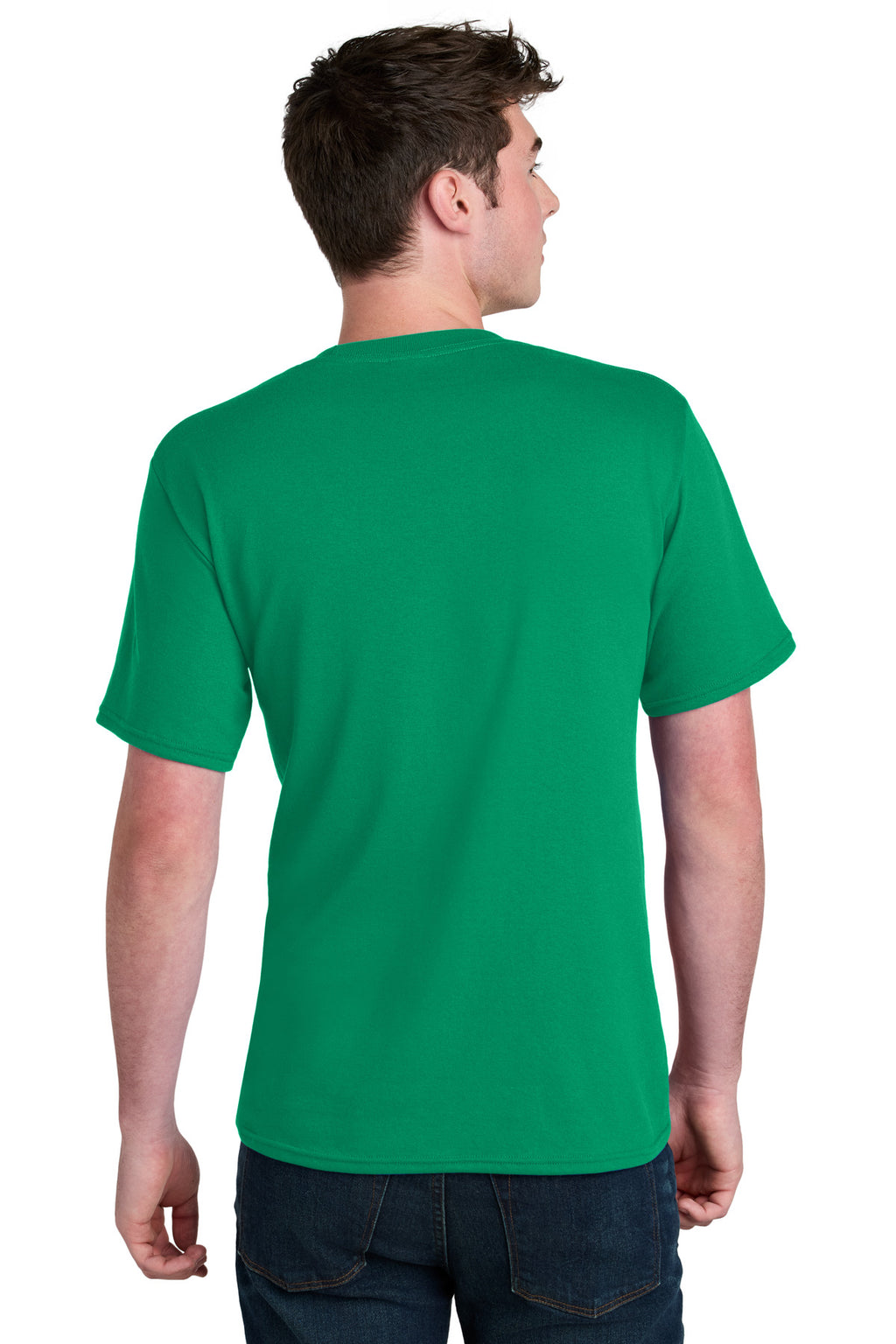 Port & Co Core Blend Recycled Tee PC01 - Kelly - back