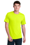 Port & Co Core Blend Recycled Tee PC01 - S. Green - front