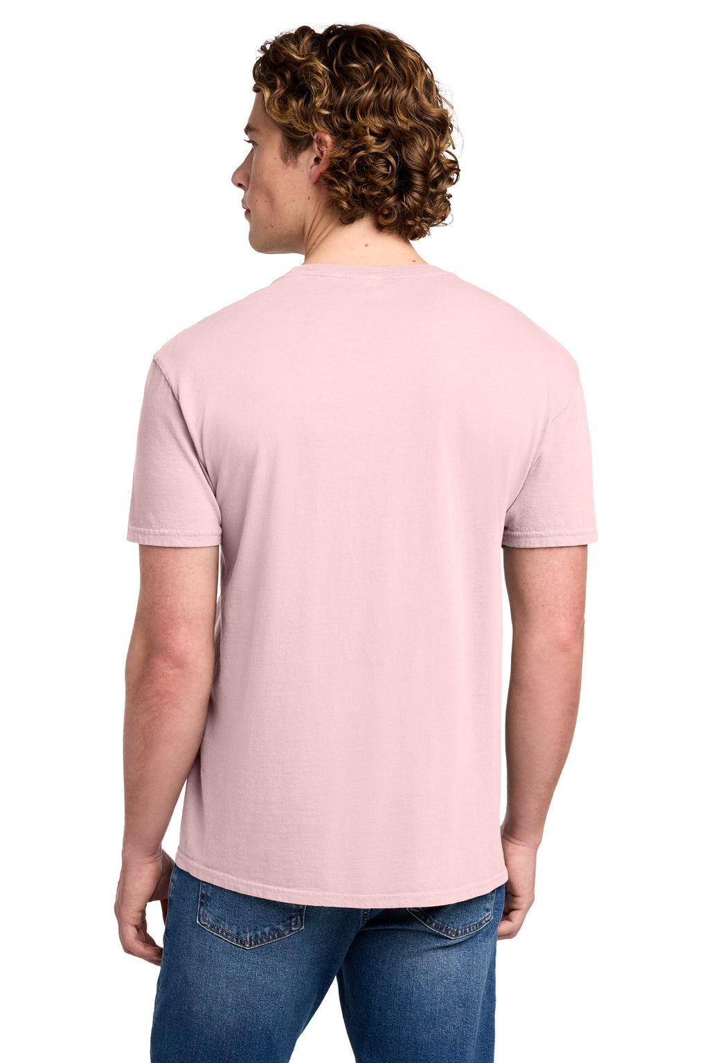 Port & Co Beach Wash Garment-Dyed Tee. PC099 - Cherry Blossom - back