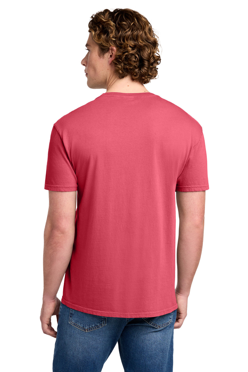 Port & Co Beach Wash Garment-Dyed Tee. PC099 - Fruit Punch - back