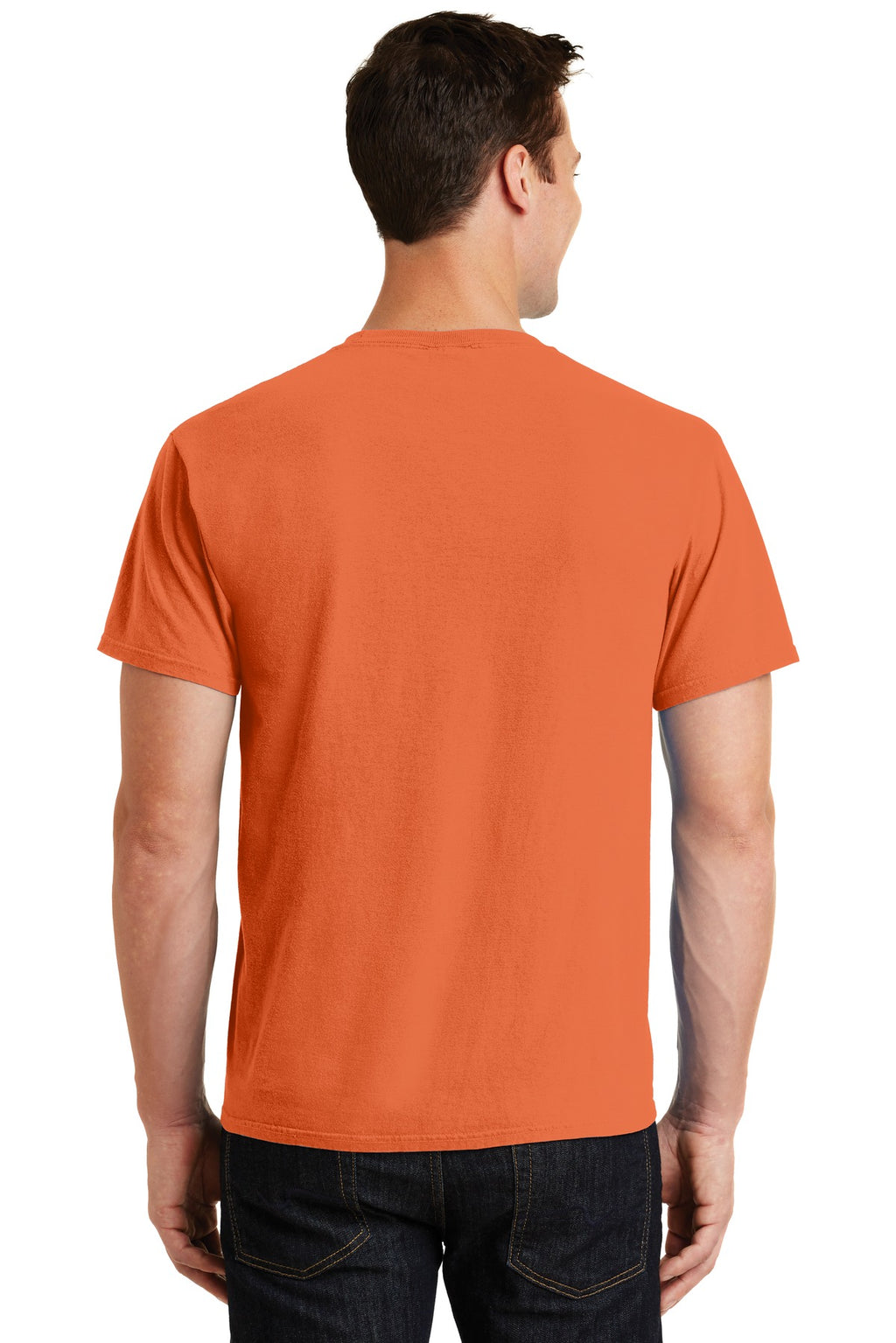 Port & Co Beach Wash Garment-Dyed Tee. PC099 - Gold Fish - back