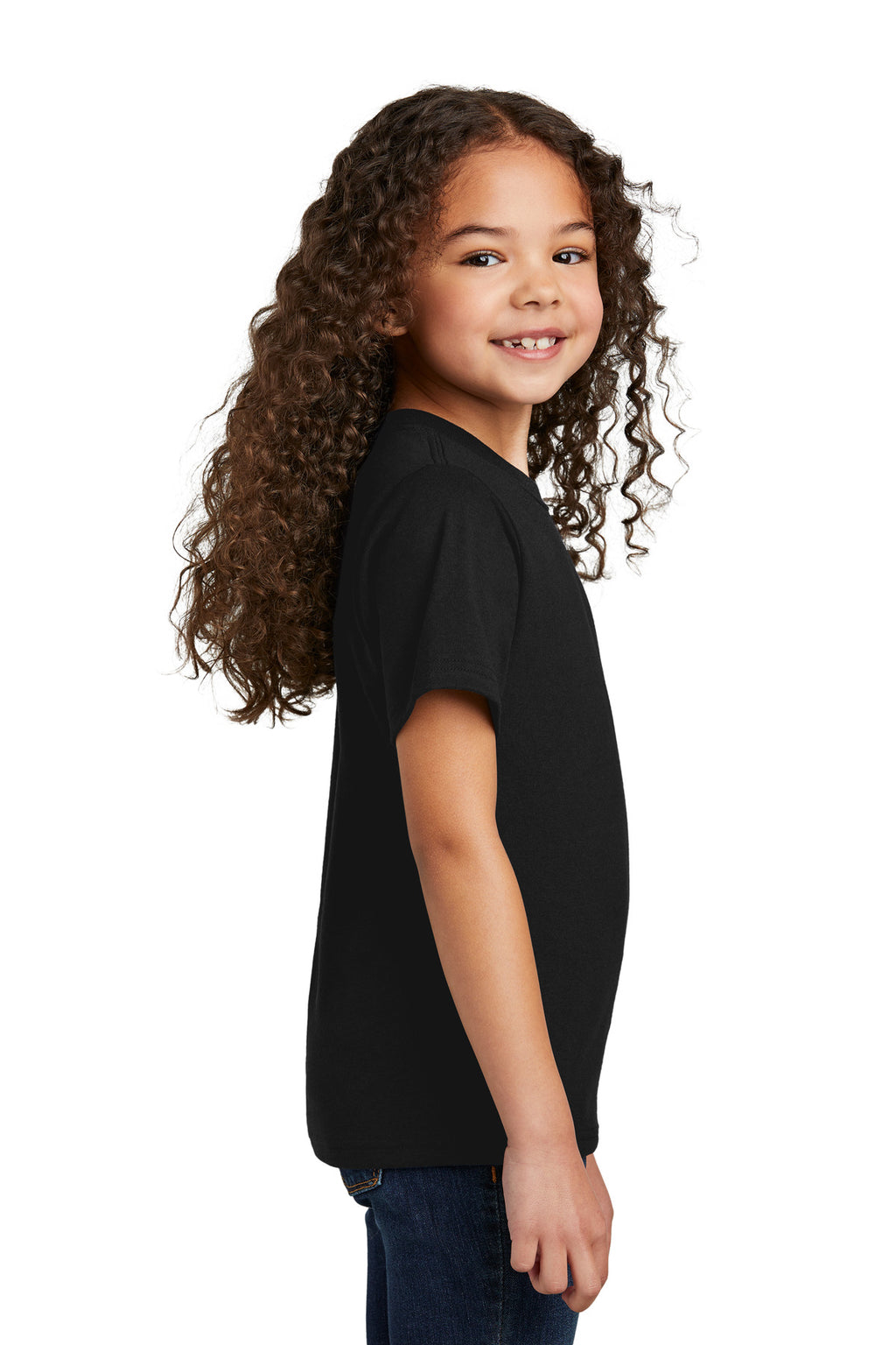 Port & Co Youth Tri-Blend Tee PC330Y - Black - side