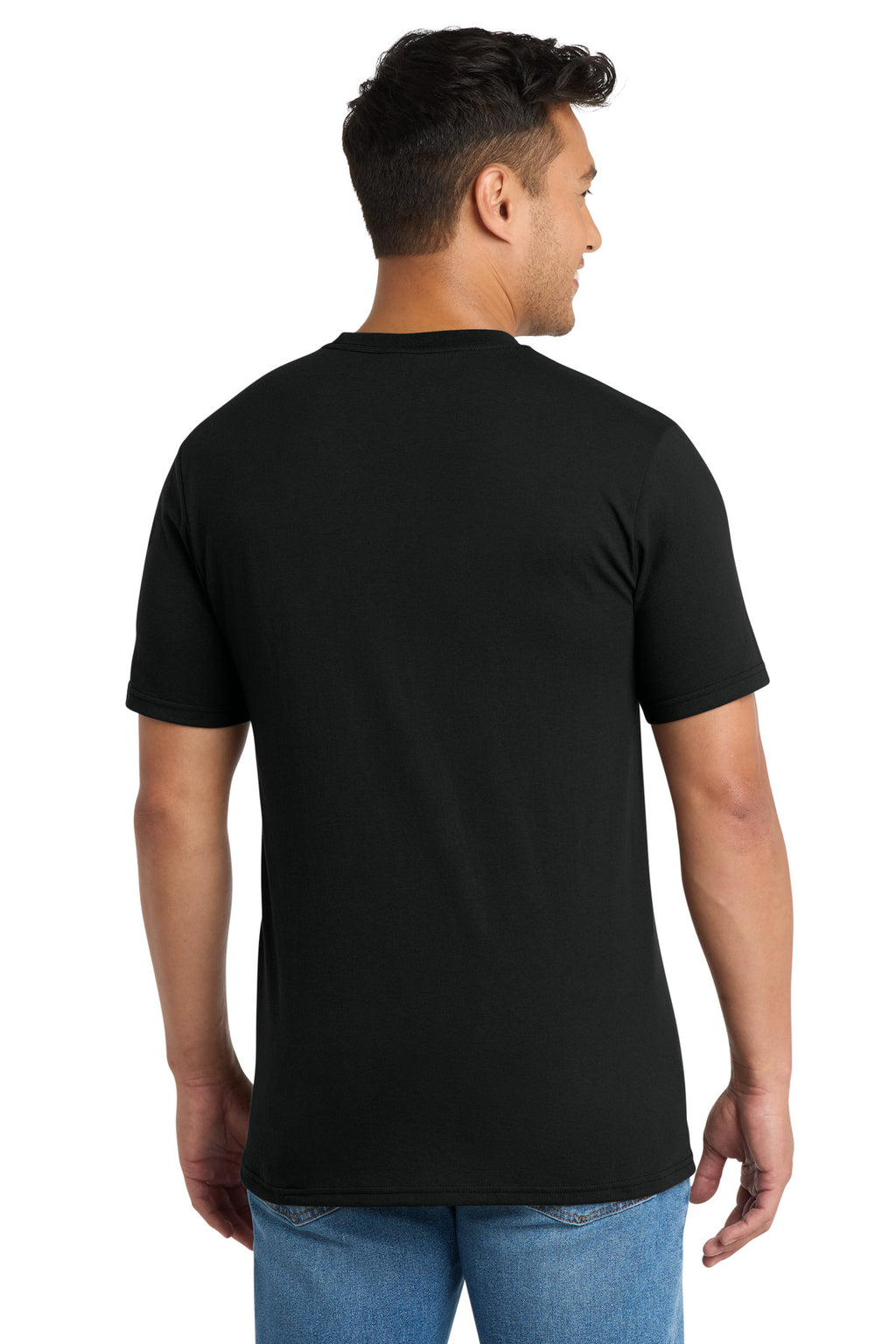 Port & Co Tri-Blend Tee. PC330 - Black - back