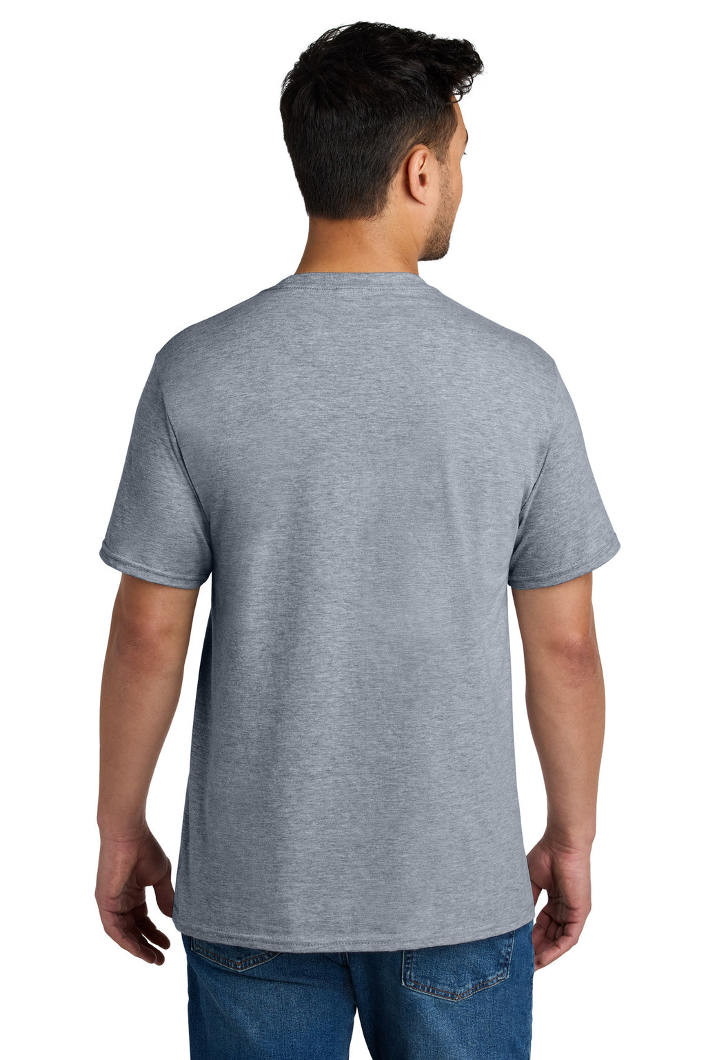 Port & Co CVC Tee PC340 - Athletic Heather - back