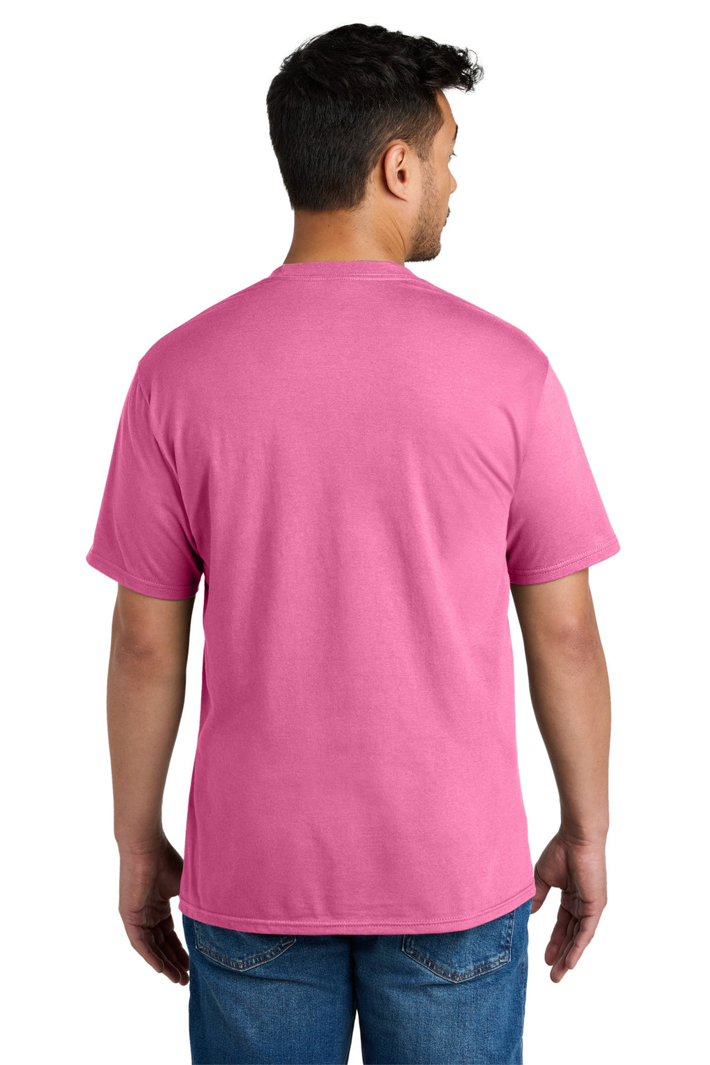 Port & Co CVC Tee PC340 - Awareness Pink - back