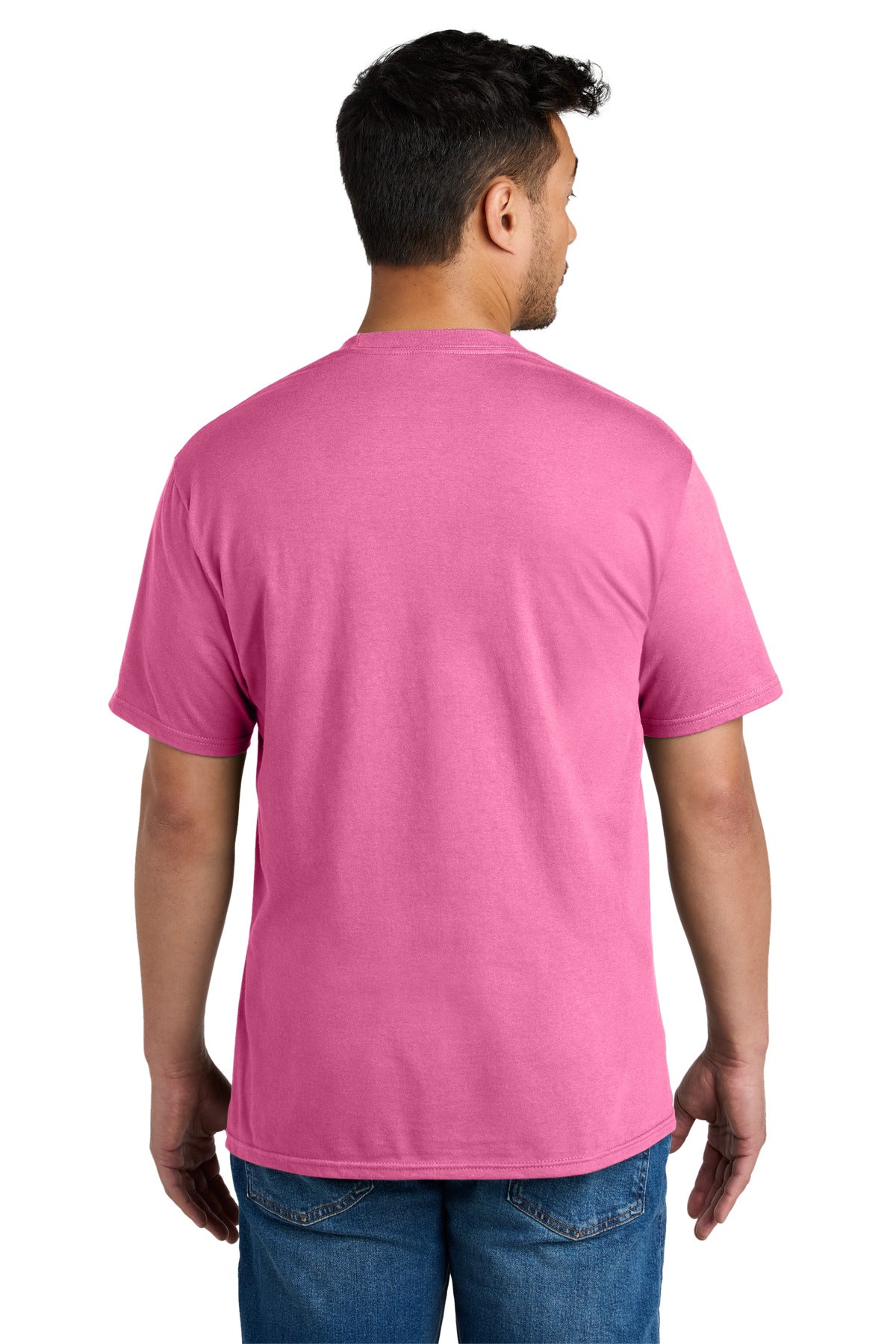 Port & Co CVC Tee PC340 - Awareness Pink - back