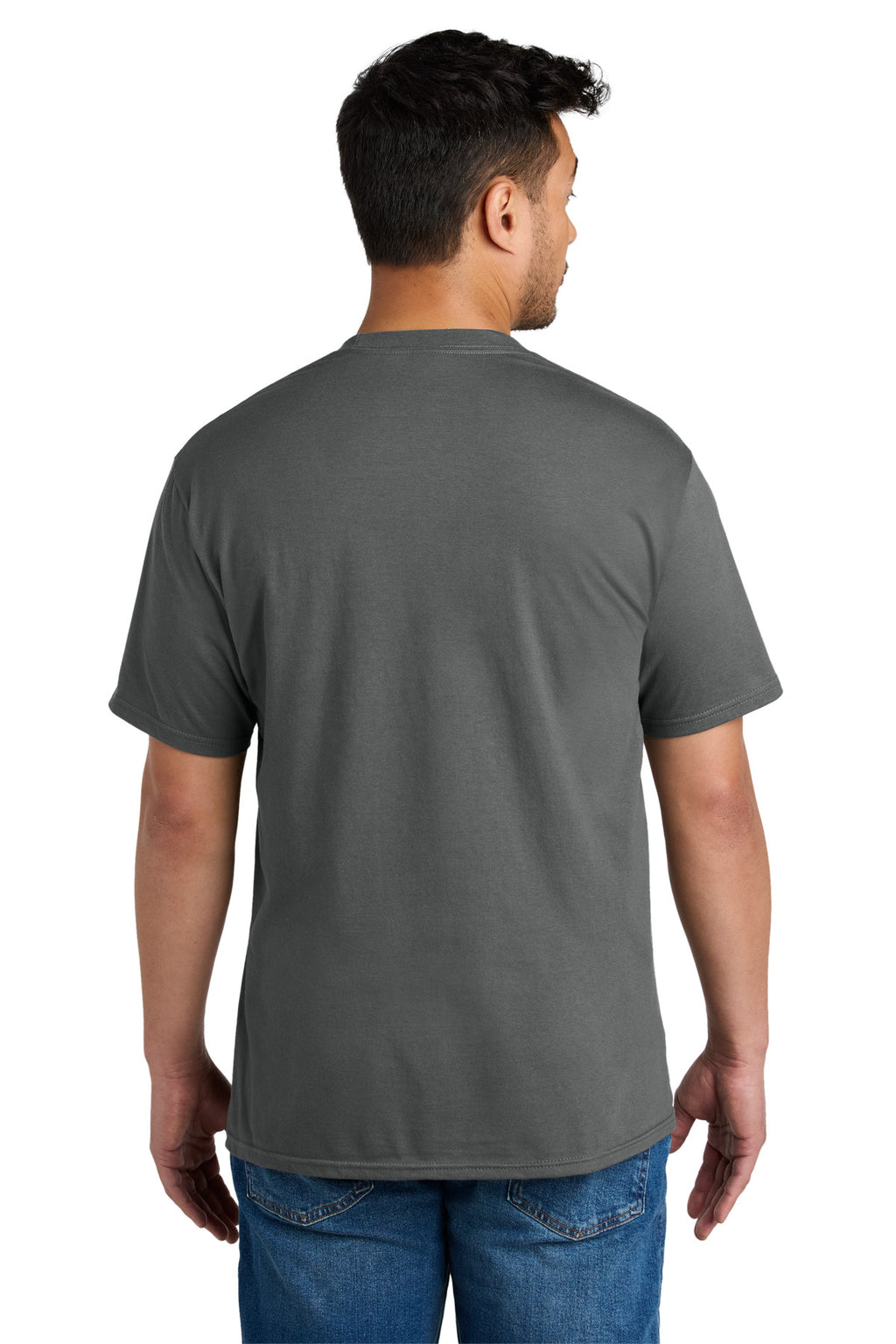 Port & Co CVC Tee PC340 - Charcoal - back
