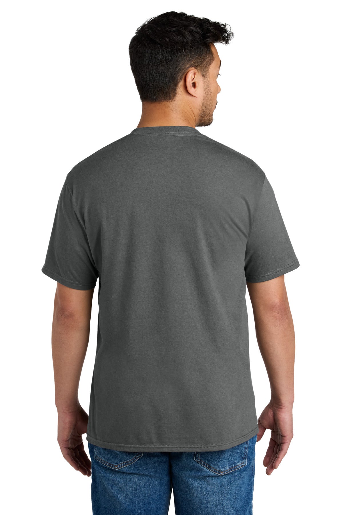 Port & Co CVC Tee PC340 - Charcoal - back