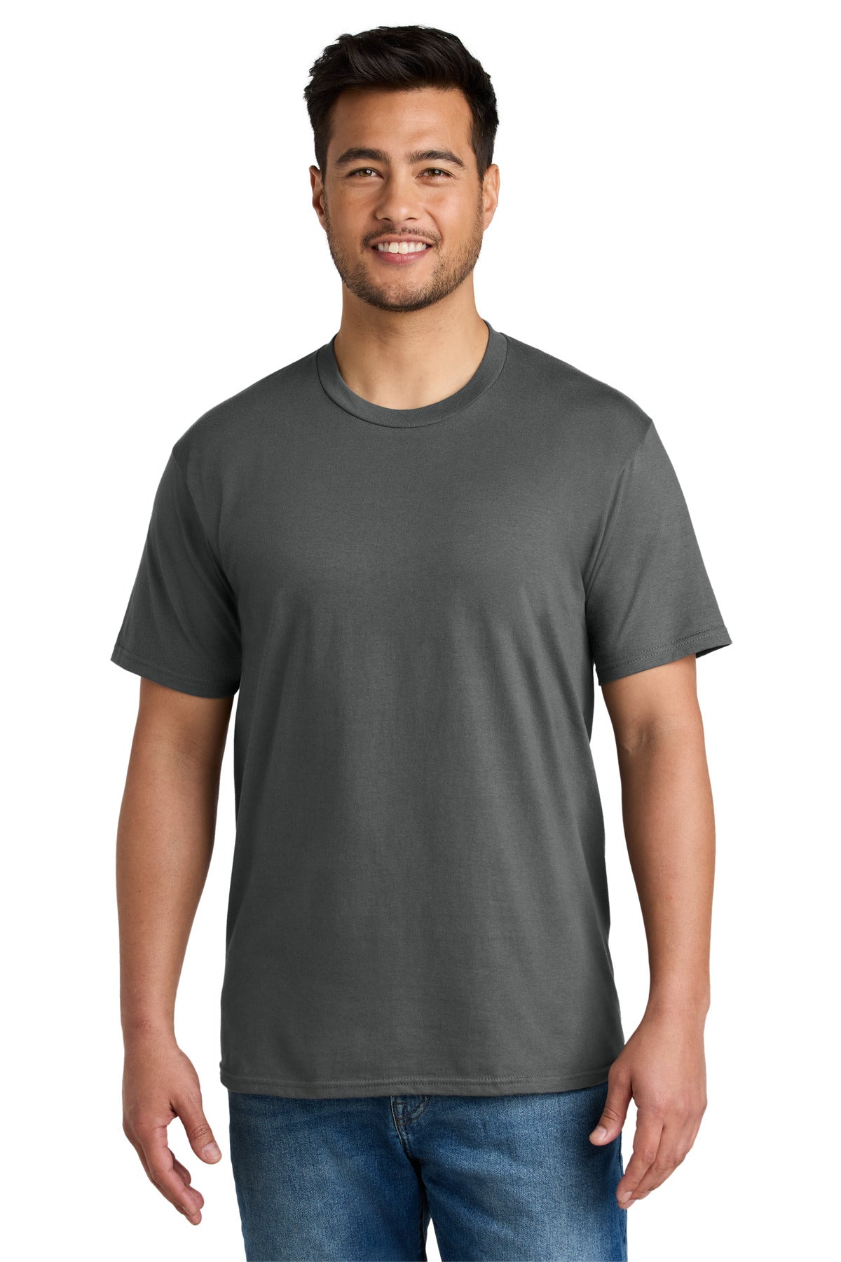 Port & Co CVC Tee PC340 - Charcoal - front