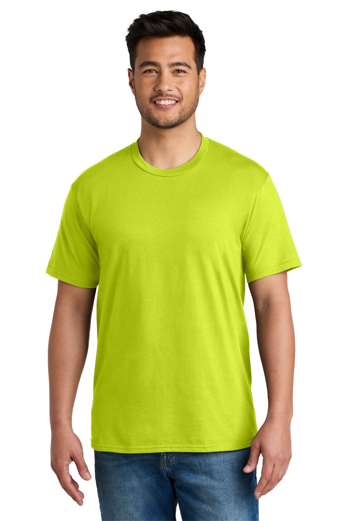 Port & Co CVC Tee PC340 - Charge Green - front