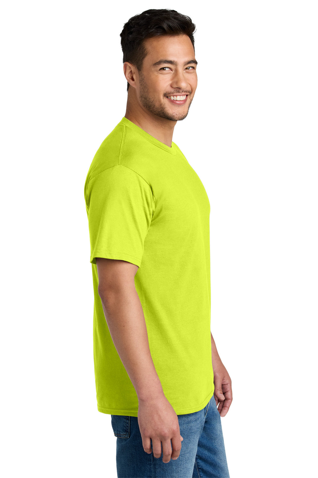 Port & Co CVC Tee PC340 - Charge Green - side