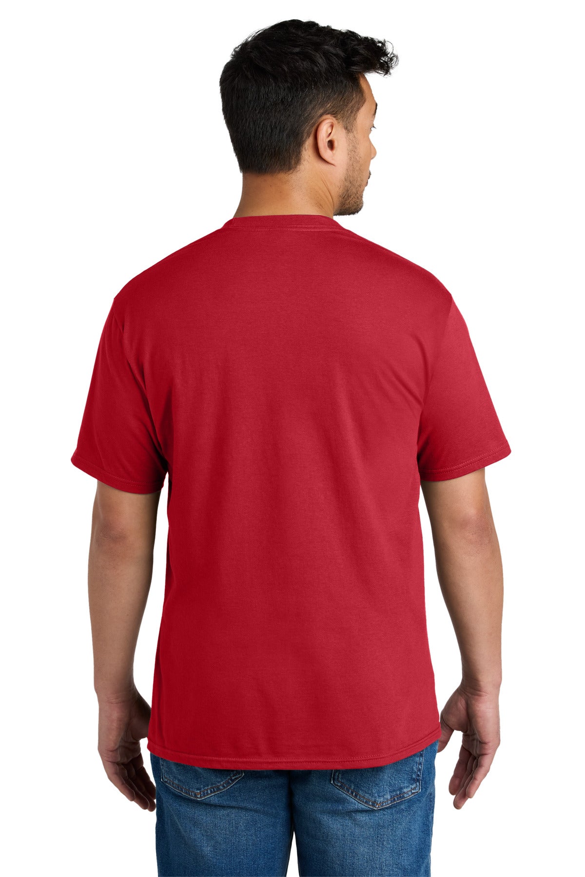 Port & Co CVC Tee PC340 - Red - back
