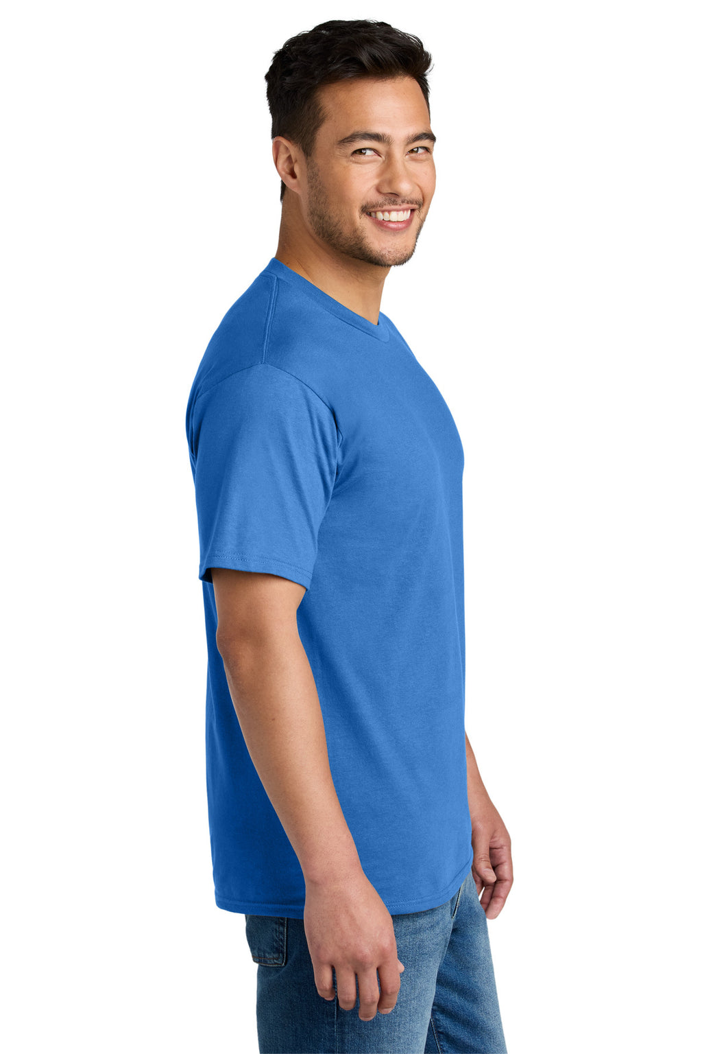 Port & Co CVC Tee PC340 - Royal - side