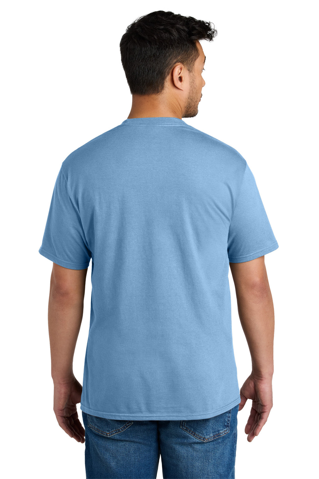 Port & Co CVC Tee PC340 - Tundra Blue - back