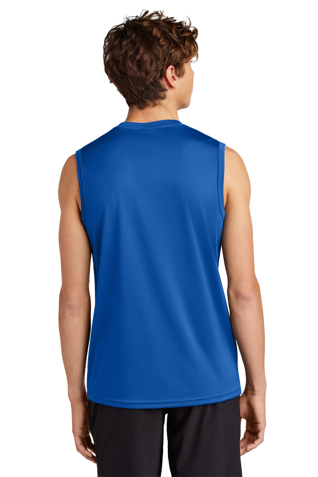 Port & Co Performance Sleeveless Tee PC380SL - True Royal - back