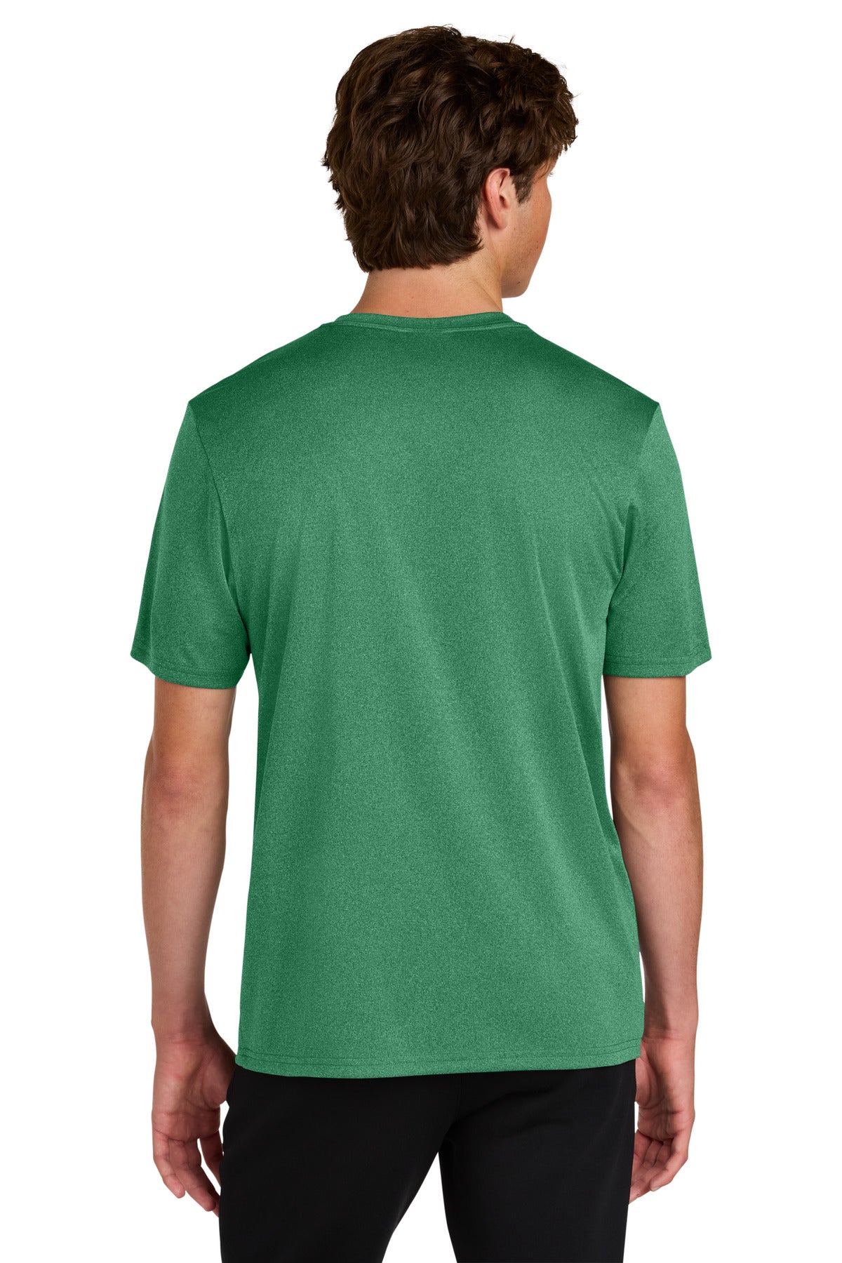 Port & Co Heather Performance Tee PC390 - Kelly Heather - back