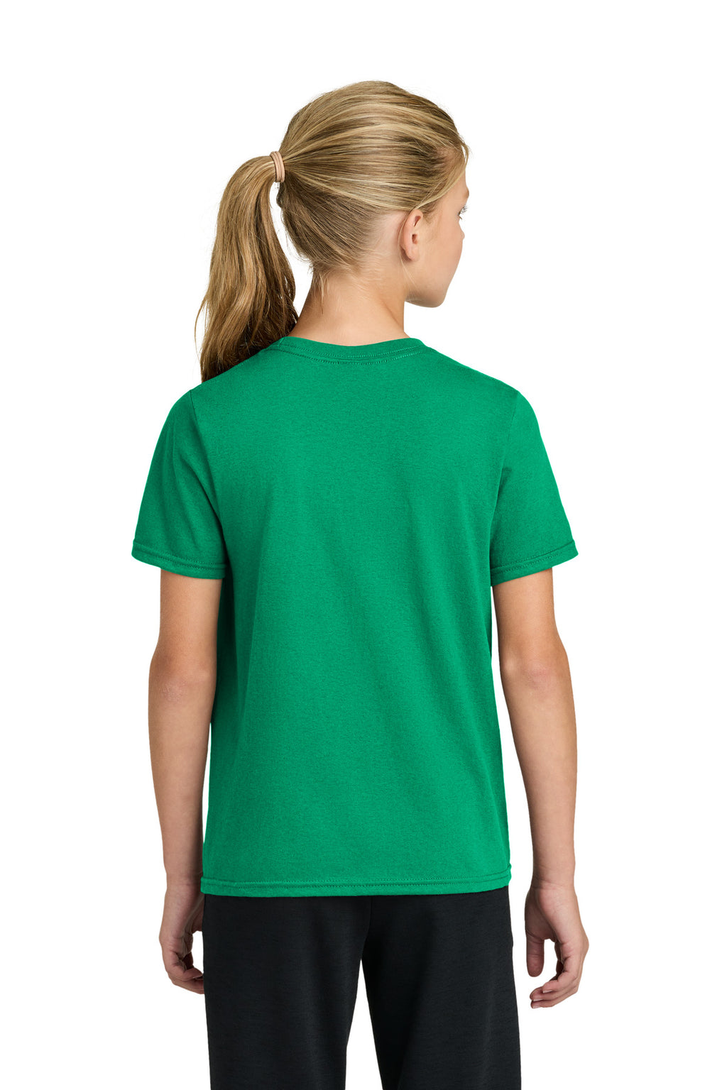 Port & Co Youth Easy Cotton Tee PC43Y - Kelly - back