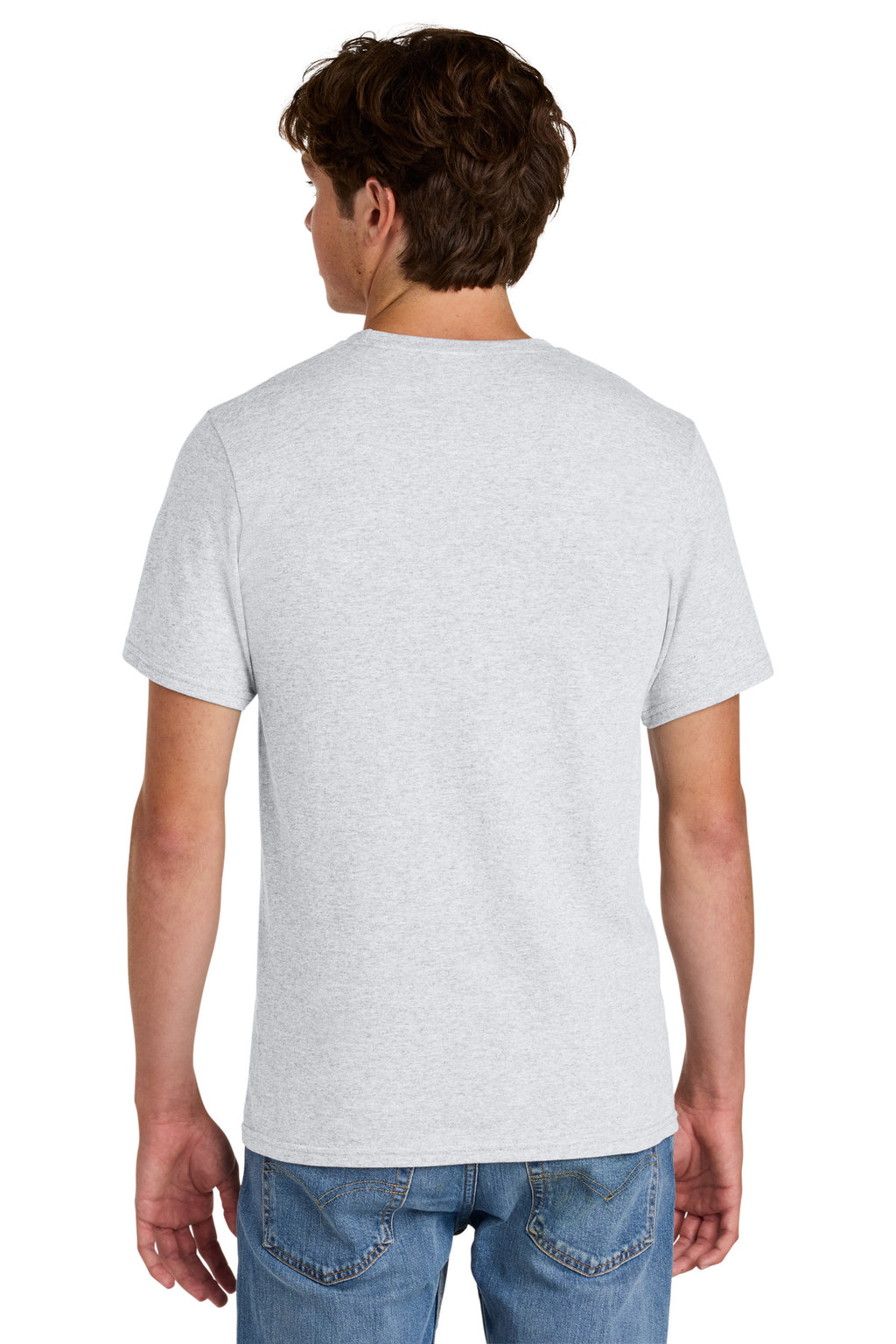 Port & Co Easy Cotton Tee PC43 - Ash - back