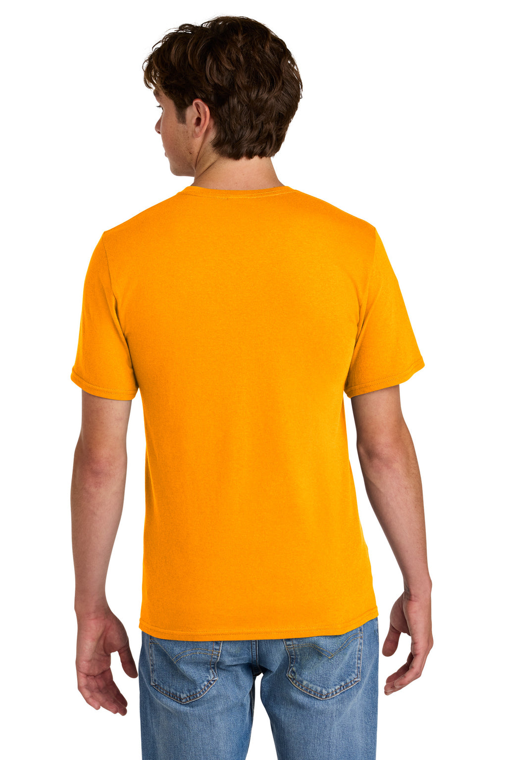 Port & Co Easy Cotton Tee PC43 - Gold - back
