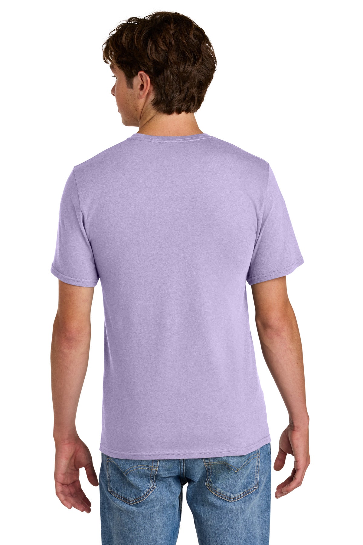 Port & Co Easy Cotton Tee PC43 - Lavender - back