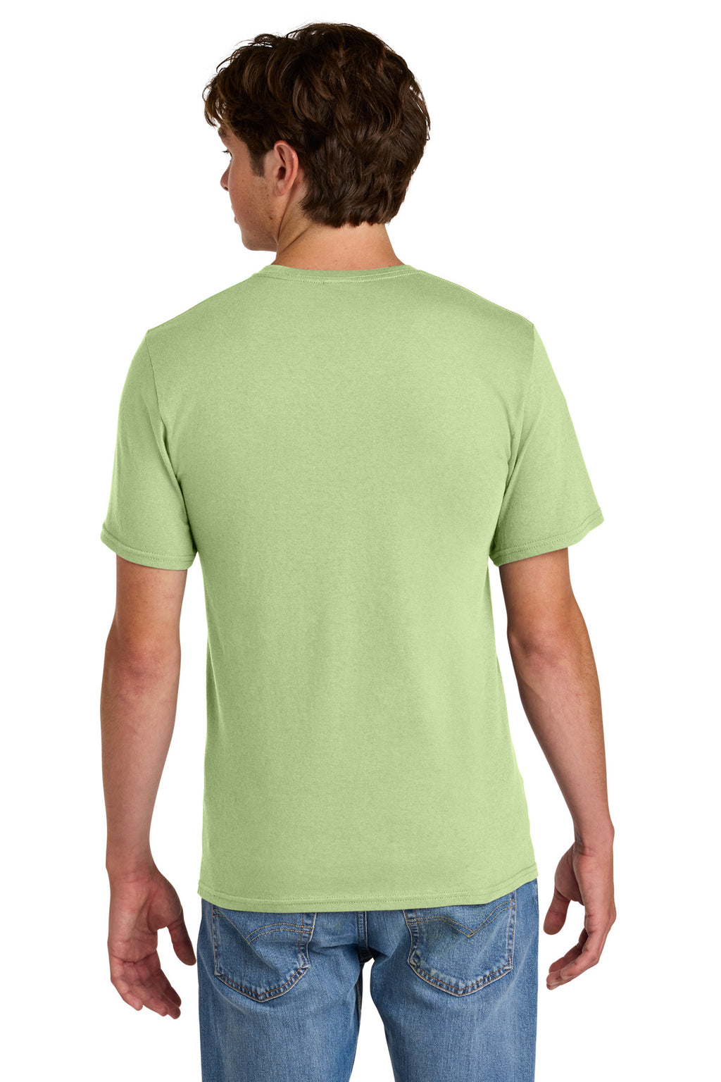Port & Co Easy Cotton Tee PC43 - Pistachio - back