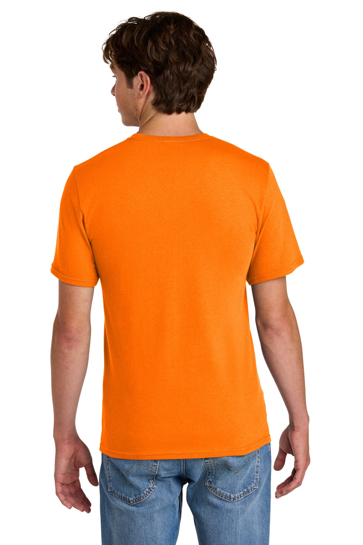 Port & Co Easy Cotton Tee PC43 - Tennessee Orange - back