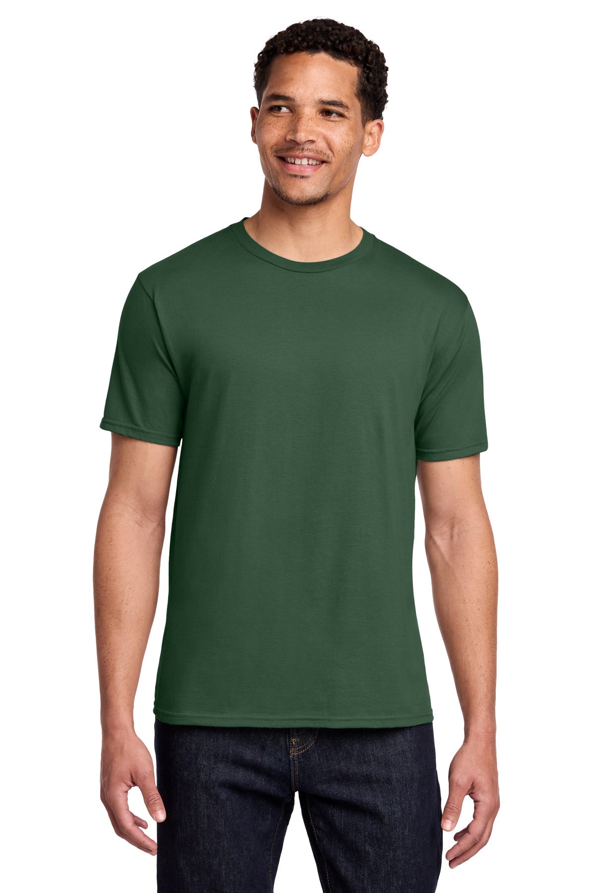 Port & Co Fan Favorite Tee. PC450 - Forest Green - front