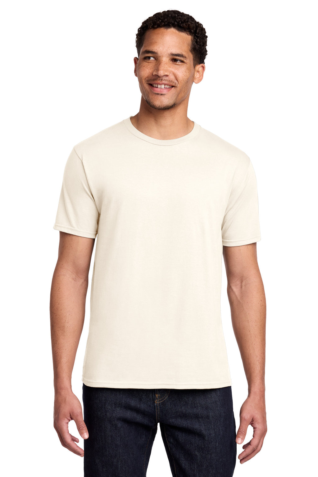 Port & Co Fan Favorite Tee. PC450 - Gardenia - front