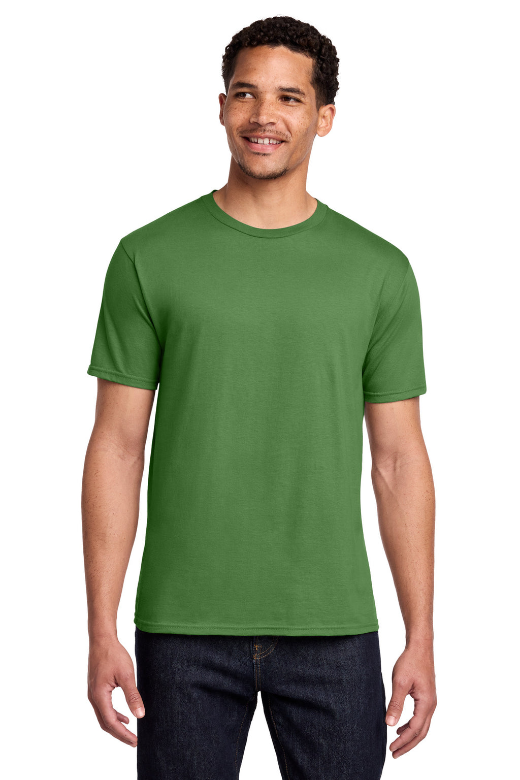 Port & Co Fan Favorite Tee. PC450 - Kiwi - front